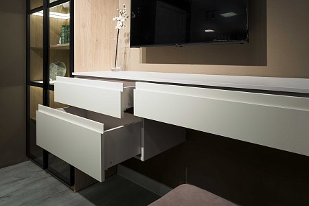 Заказать кухню Тумба под ТВ подвесная в Тюмени