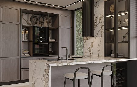 Заказать кухню Кухонный гарнитур Луна в Тюмени